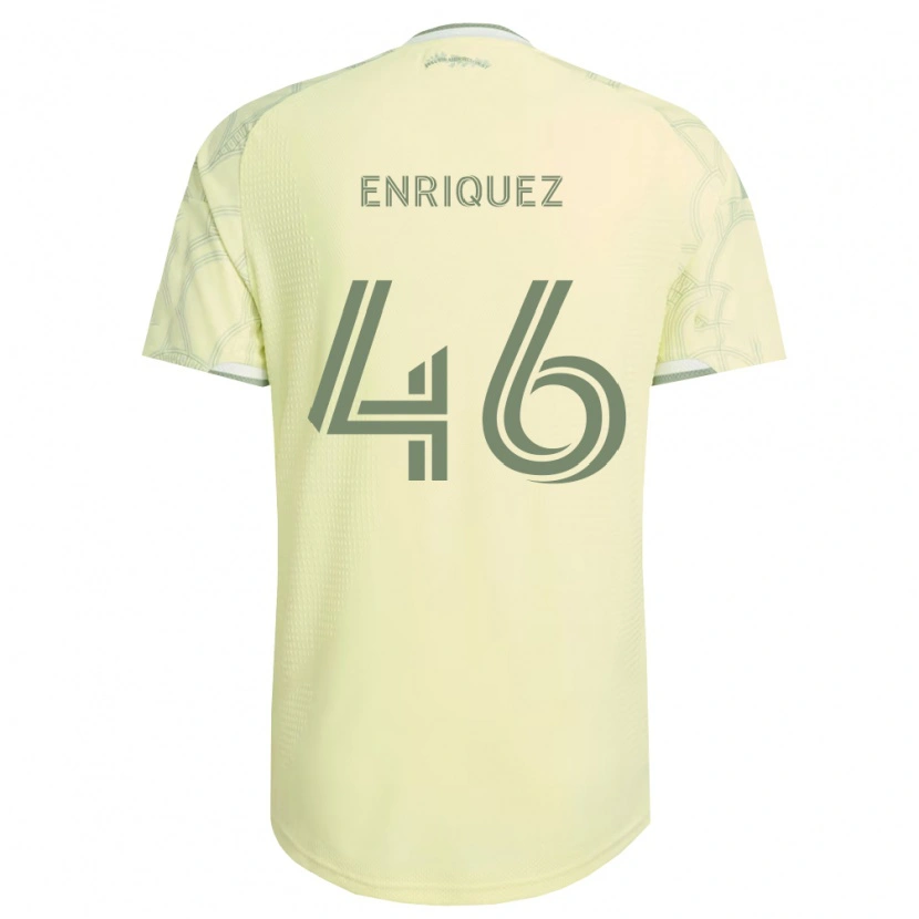 Danxen Pánské Adolfo Enríquez #46 Béžová Bílá Daleko Hráčské Dresy 2026/27 Dres