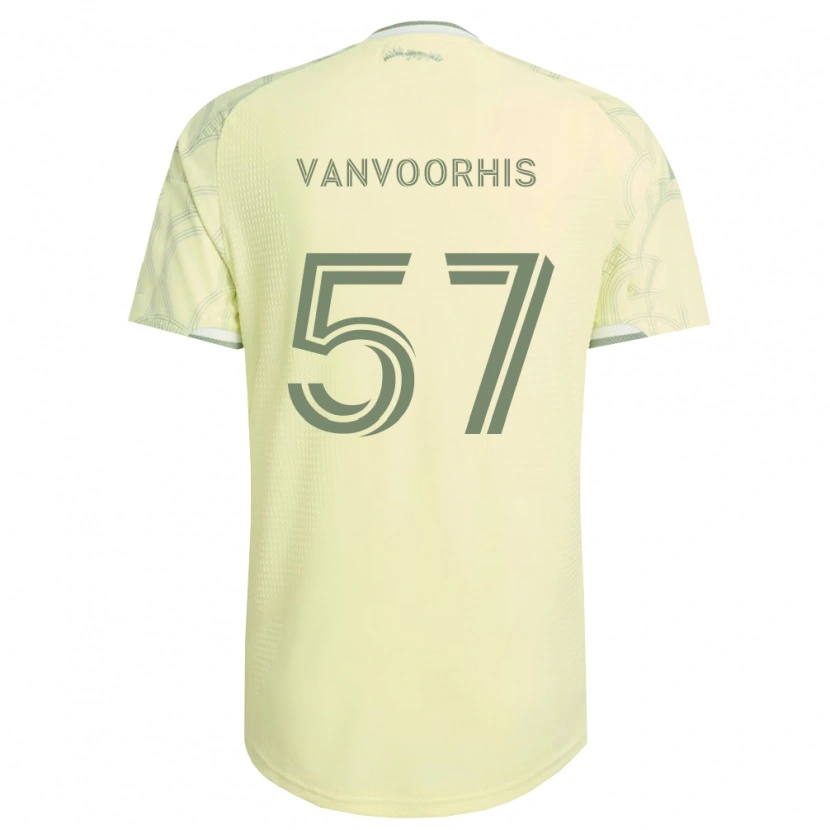 Danxen Pánské Bryce Vanvoorhis #57 Béžová Bílá Daleko Hráčské Dresy 2026/27 Dres