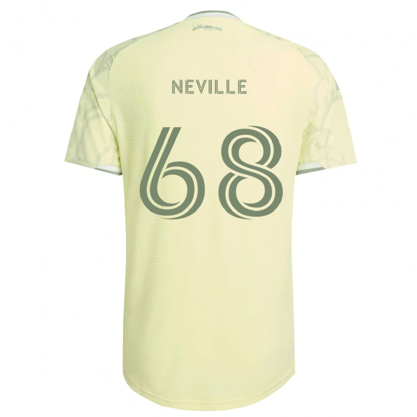Danxen Pánské Harvey Neville #68 Béžová Bílá Daleko Hráčské Dresy 2026/27 Dres