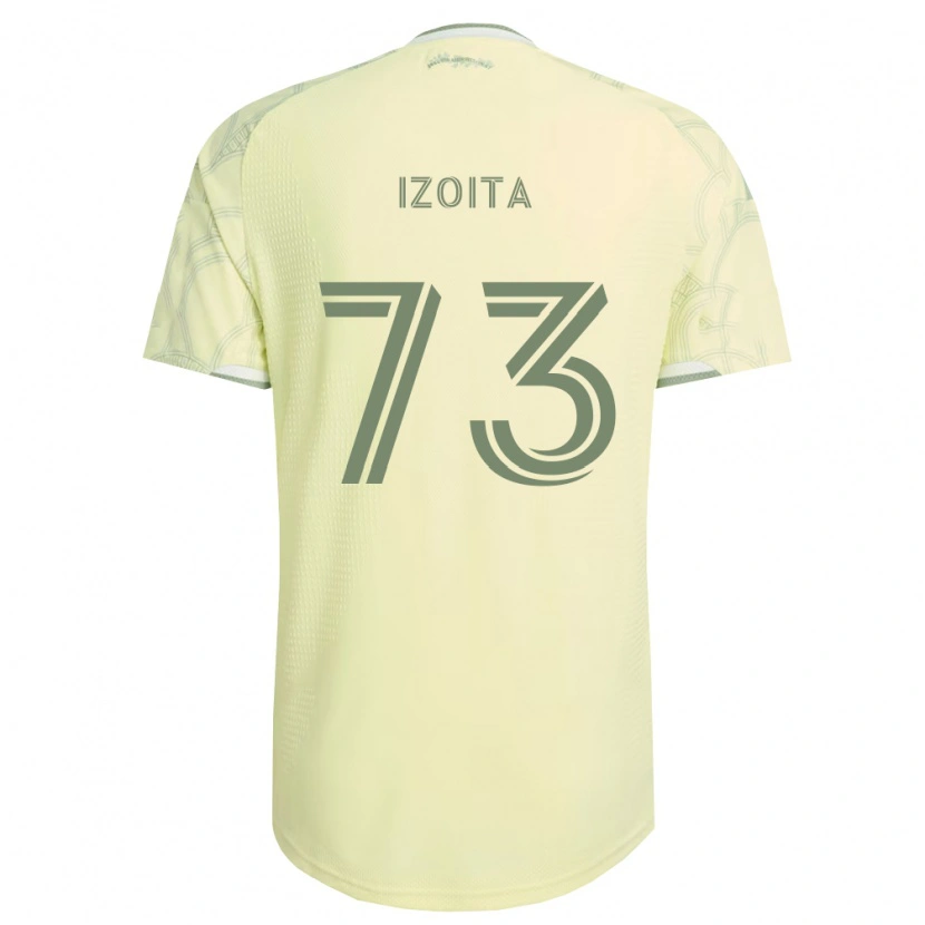 Danxen Pánské Eric Izoita #73 Béžová Bílá Daleko Hráčské Dresy 2026/27 Dres