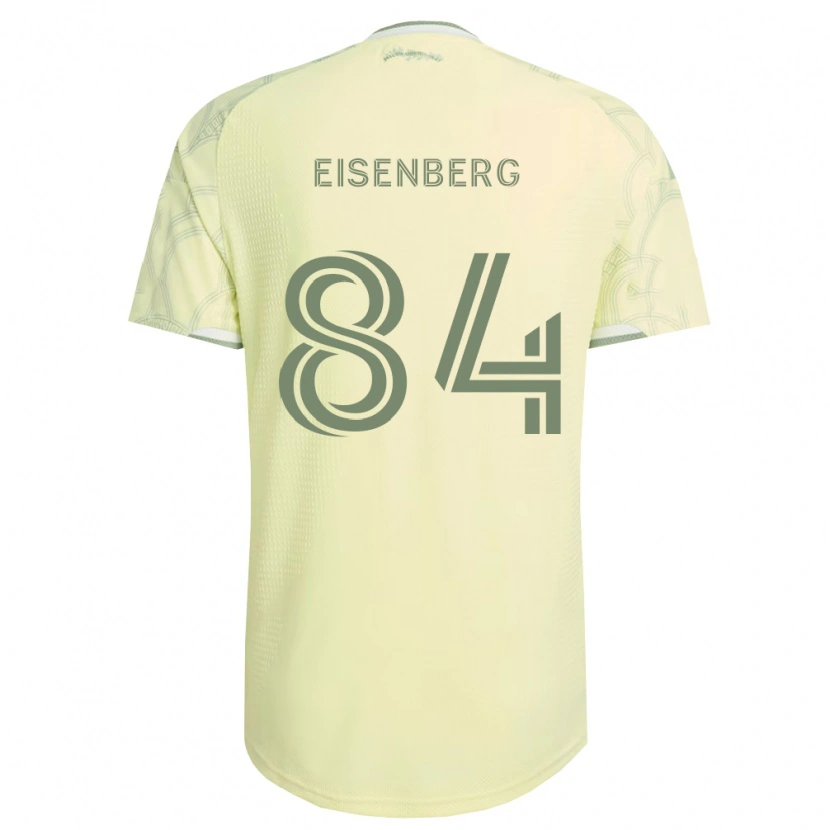 Danxen Pánské Max Eisenberg #84 Béžová Bílá Daleko Hráčské Dresy 2026/27 Dres