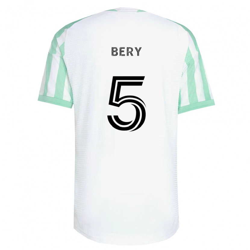 Danxen Pánské Jules Bery #5 Světle Zelená Černá Bílá Daleko Hráčské Dresy 2026/27 Dres