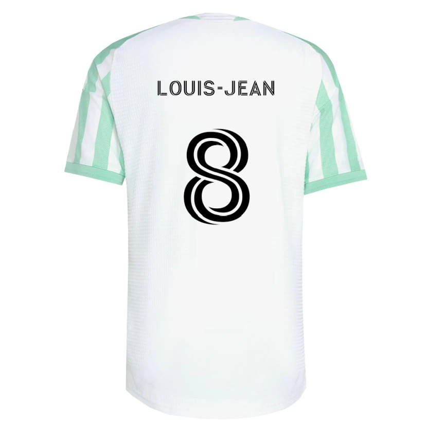Danxen Pánské Steeve Louis-Jean #8 Světle Zelená Černá Bílá Daleko Hráčské Dresy 2026/27 Dres