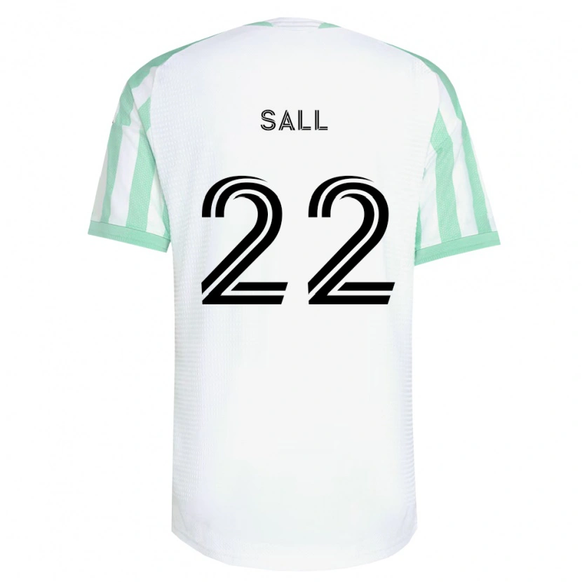 Danxen Pánské Ibrahima Sall #22 Světle Zelená Černá Bílá Daleko Hráčské Dresy 2026/27 Dres