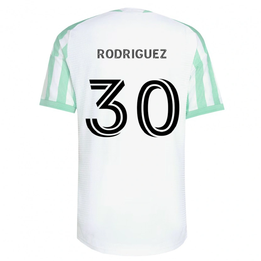 Danxen Pánské Memo Rodríguez #30 Světle Zelená Černá Bílá Daleko Hráčské Dresy 2026/27 Dres