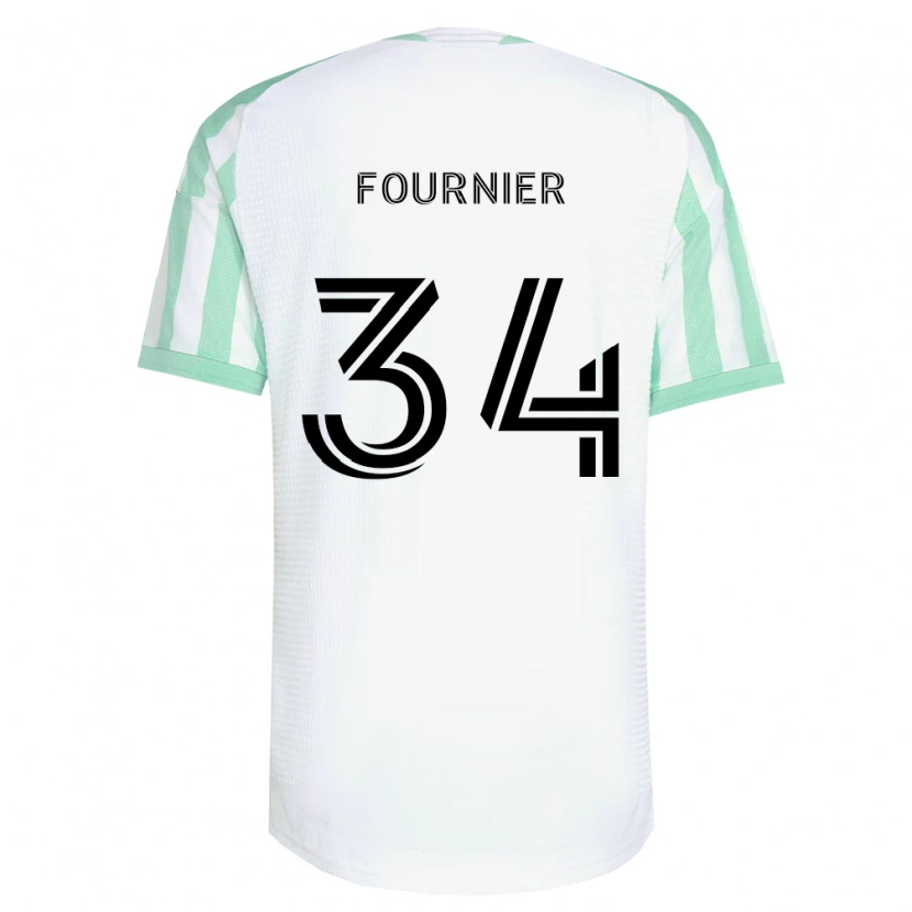 Danxen Pánské Drake Fournier #34 Světle Zelená Černá Bílá Daleko Hráčské Dresy 2026/27 Dres