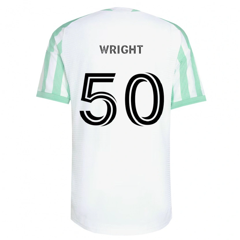Danxen Pánské Daniel Wright #50 Světle Zelená Černá Bílá Daleko Hráčské Dresy 2026/27 Dres