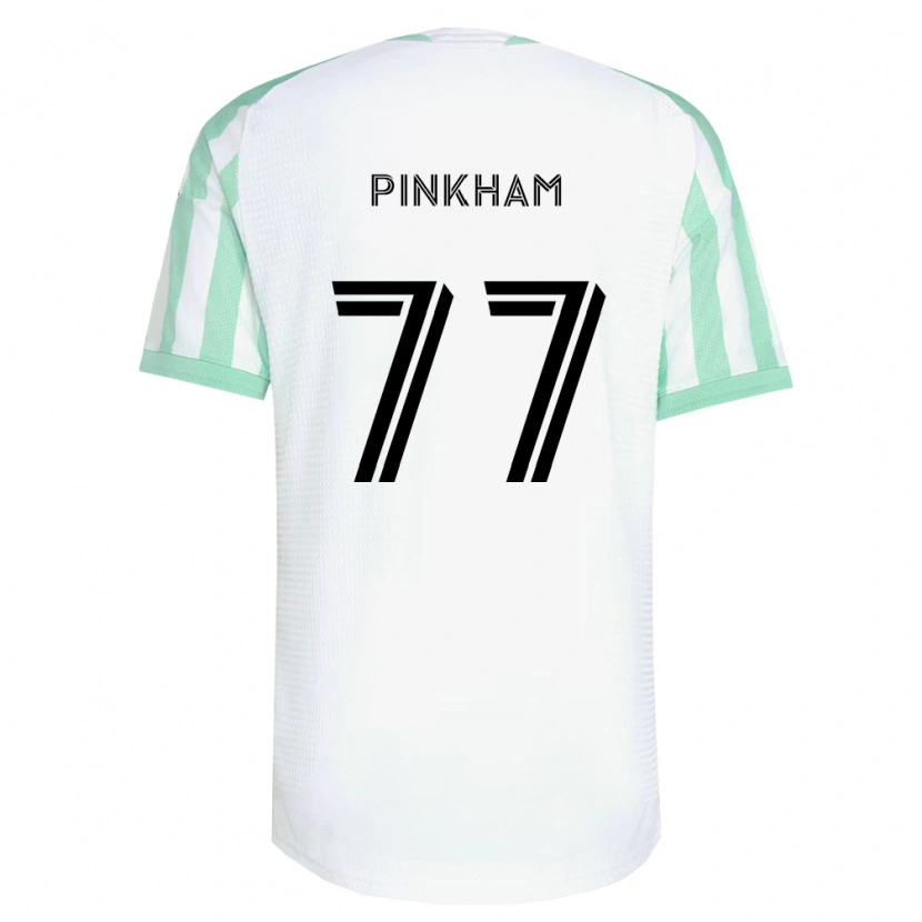 Danxen Pánské Chris Pinkham #77 Světle Zelená Černá Bílá Daleko Hráčské Dresy 2026/27 Dres