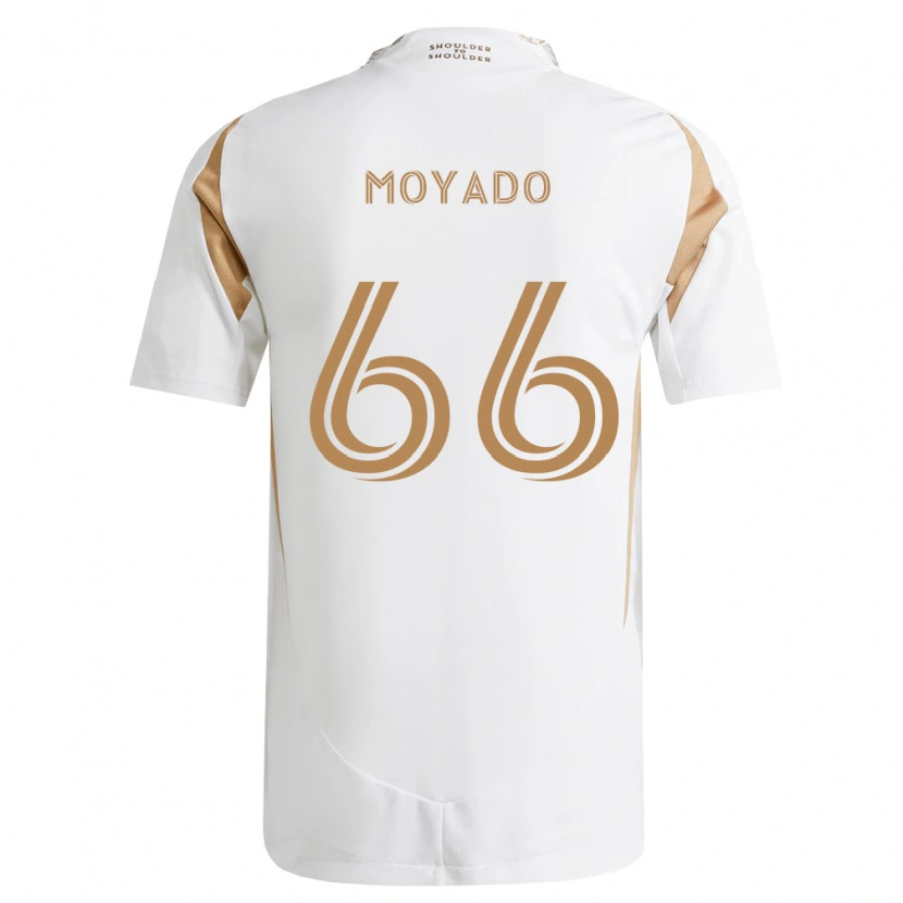 Danxen Pánské Bryan Moyado #66 Bílá Hnědá Daleko Hráčské Dresy 2026/27 Dres