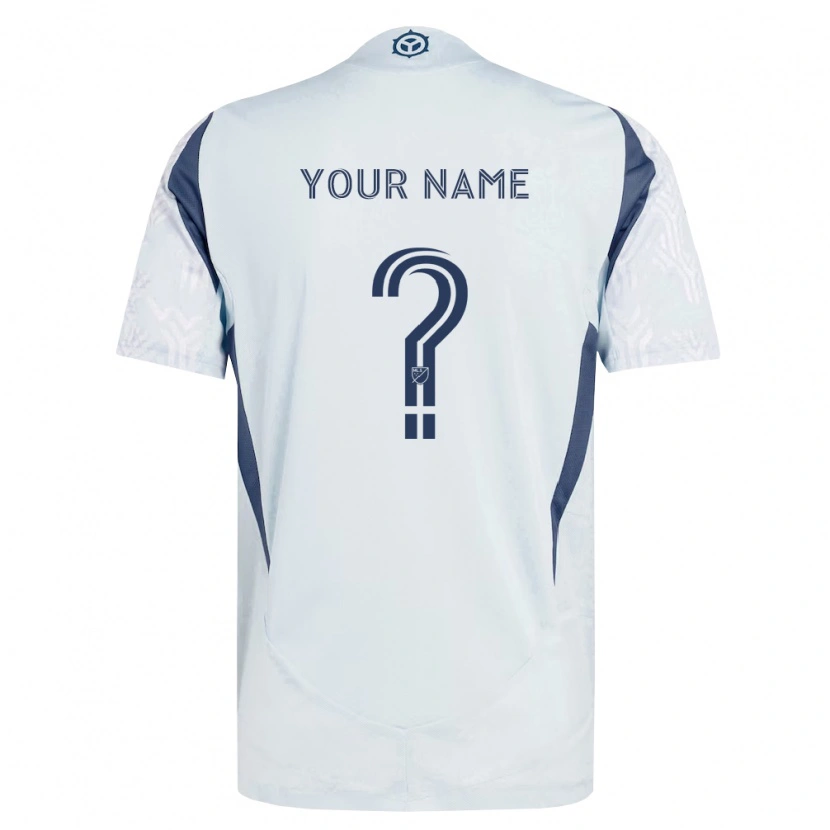 Danxen Pánské Tvé Jméno #0 Modrá Šedá Bílá Daleko Hráčské Dresy 2026/27 Dres