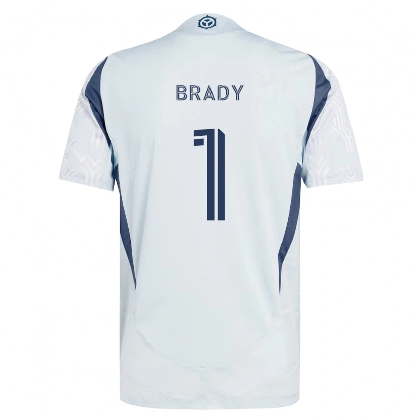 Danxen Pánské Chris Brady #1 Modrá Šedá Bílá Daleko Hráčské Dresy 2026/27 Dres
