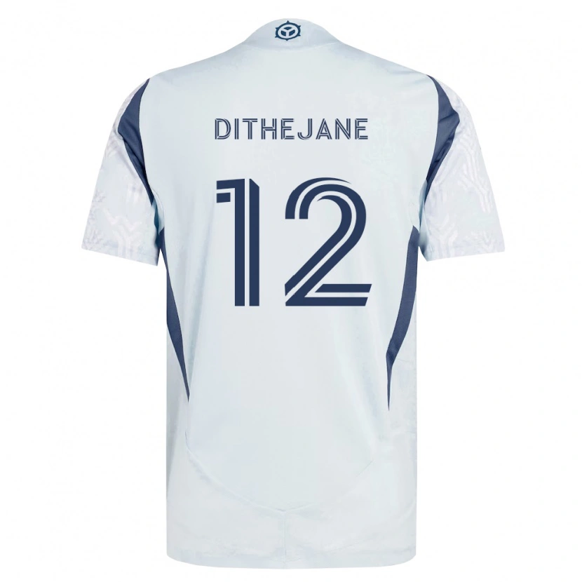 Danxen Pánské Puso Dithejane #12 Modrá Šedá Bílá Daleko Hráčské Dresy 2026/27 Dres