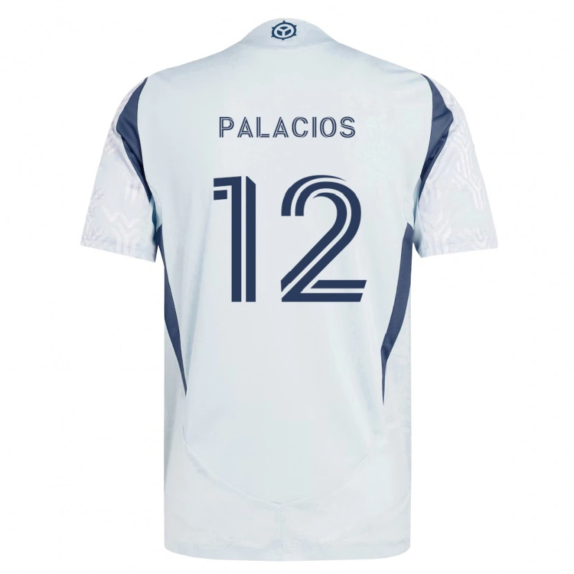 Danxen Pánské Denzel Palacios #12 Modrá Šedá Bílá Daleko Hráčské Dresy 2026/27 Dres
