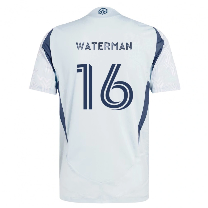 Danxen Pánské Joel Waterman #16 Modrá Šedá Bílá Daleko Hráčské Dresy 2026/27 Dres