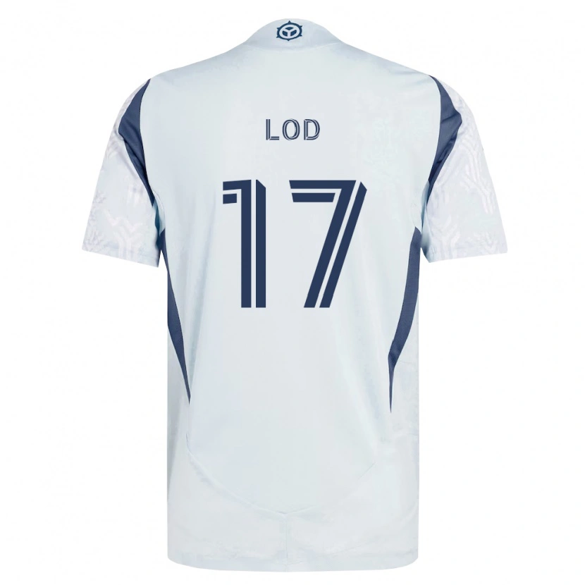 Danxen Pánské Robin Lod #17 Modrá Šedá Bílá Daleko Hráčské Dresy 2026/27 Dres