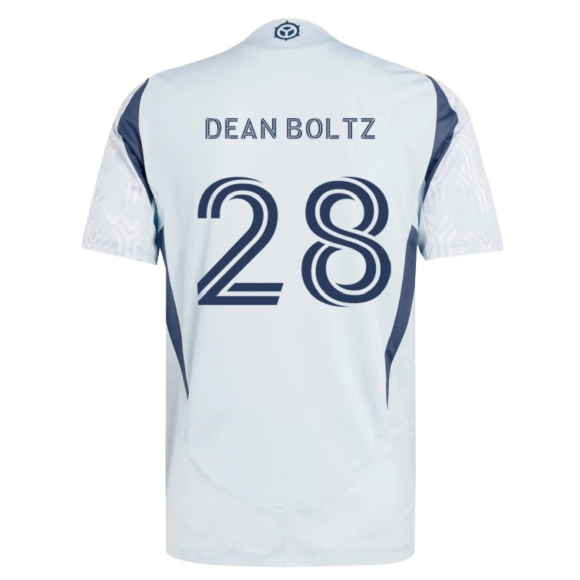 Danxen Pánské Dean Boltz #28 Modrá Šedá Bílá Daleko Hráčské Dresy 2026/27 Dres