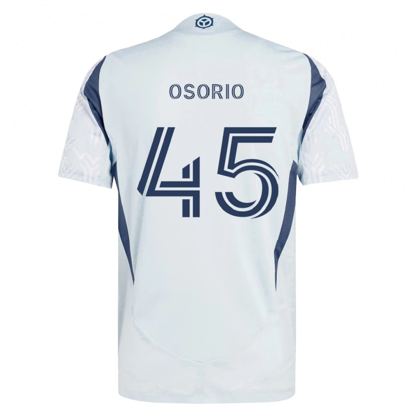 Danxen Pánské Harold Osorio #45 Modrá Šedá Bílá Daleko Hráčské Dresy 2026/27 Dres