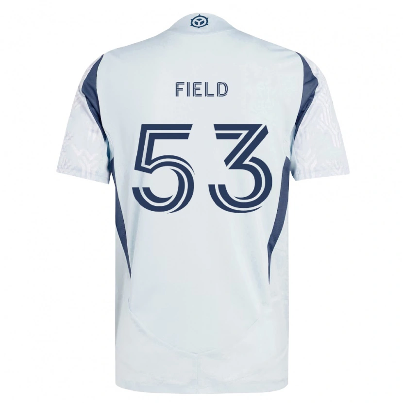 Danxen Pánské James Field #53 Modrá Šedá Bílá Daleko Hráčské Dresy 2026/27 Dres