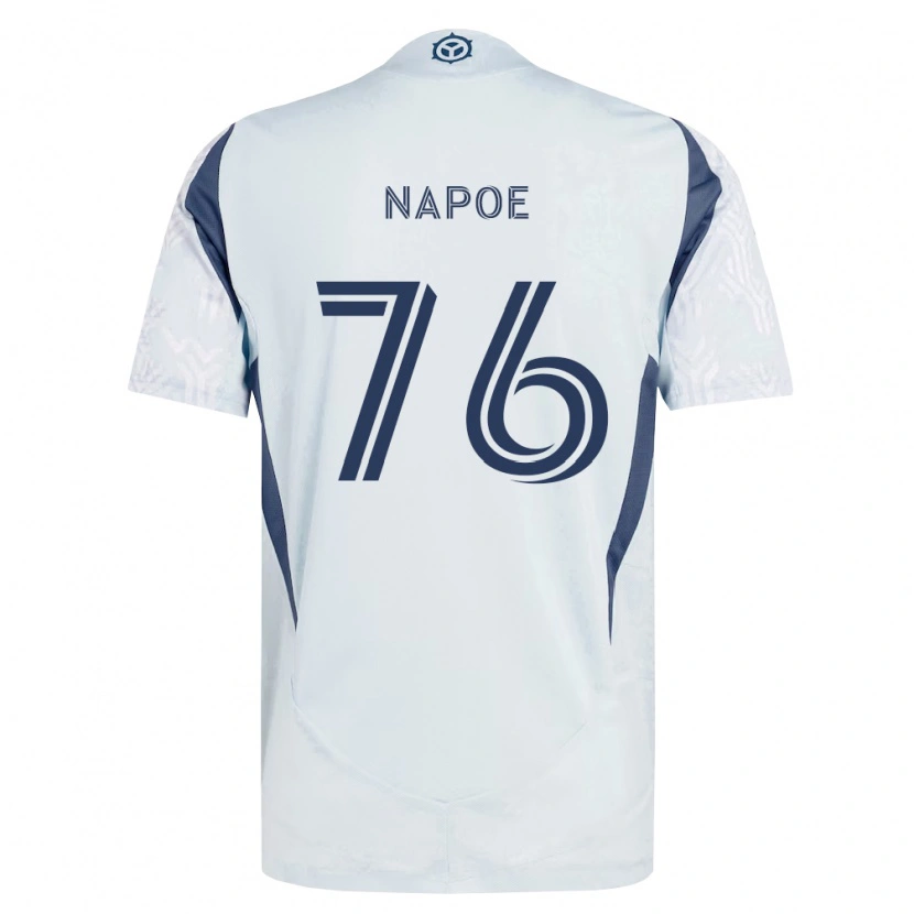 Danxen Pánské Milan Napoe #76 Modrá Šedá Bílá Daleko Hráčské Dresy 2026/27 Dres