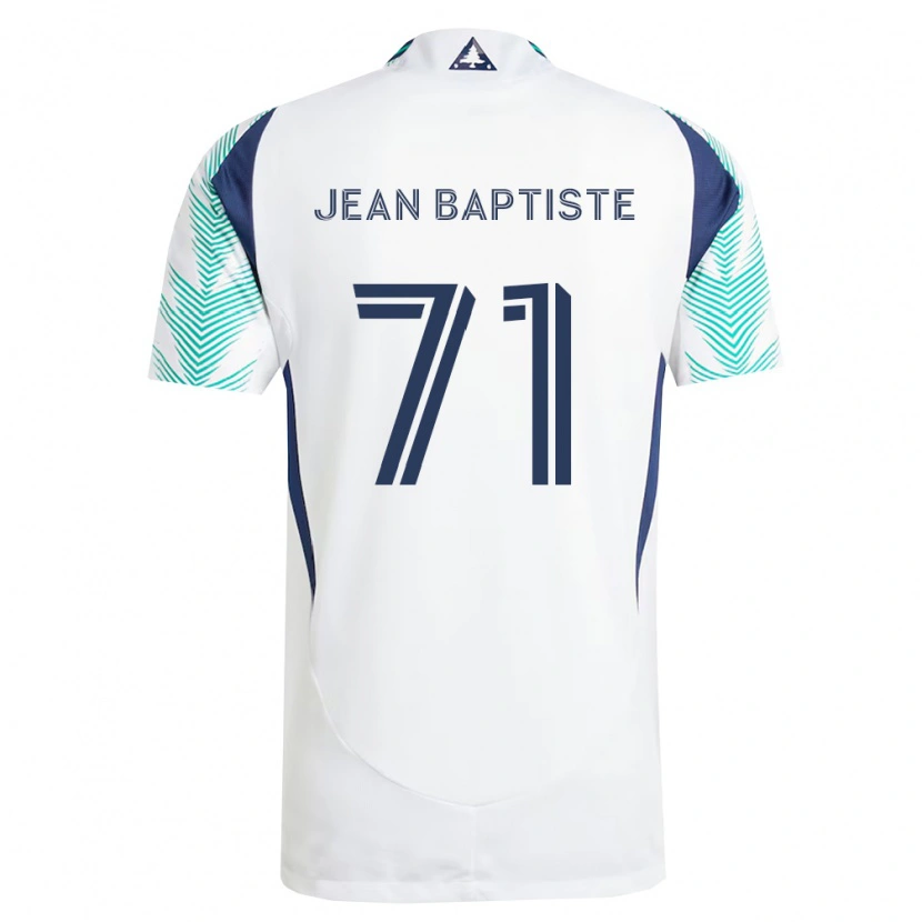 Danxen Pánské Matthew Jean Baptiste #71 Bílá Tmavě Modrá Světle Zelená Daleko Hráčské Dresy 2026/27 Dres