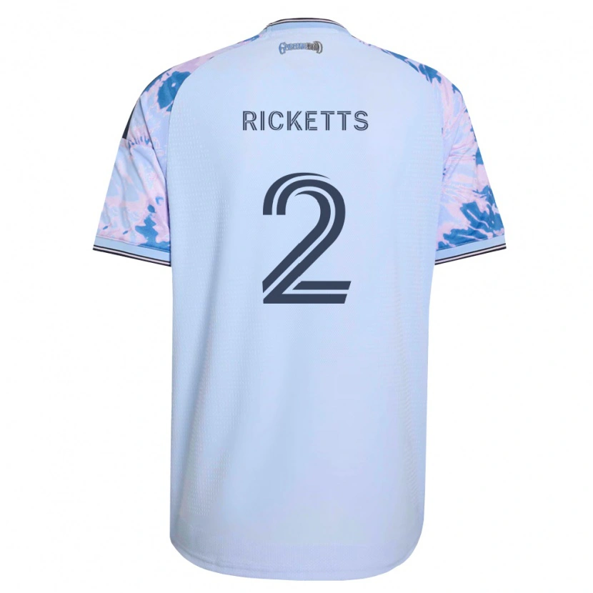 Danxen Pánské Jamar Ricketts #2 Královsky Modrá Bílá Černá Daleko Hráčské Dresy 2026/27 Dres