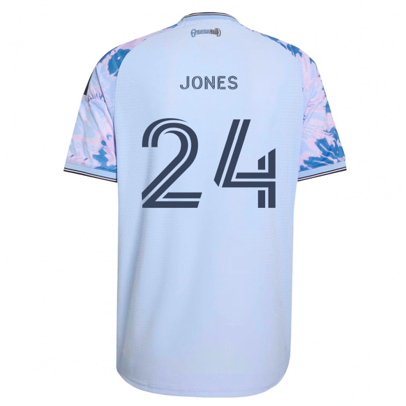 Danxen Pánské Dejuan Jones #24 Královsky Modrá Bílá Černá Daleko Hráčské Dresy 2026/27 Dres