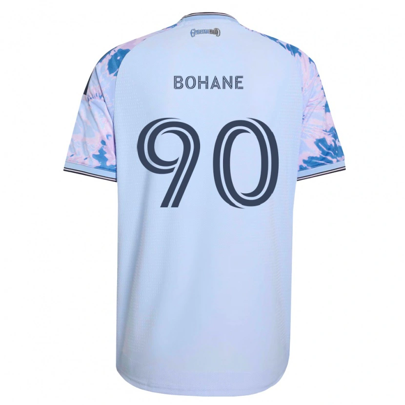 Danxen Pánské Zach Bohane #90 Královsky Modrá Bílá Černá Daleko Hráčské Dresy 2026/27 Dres