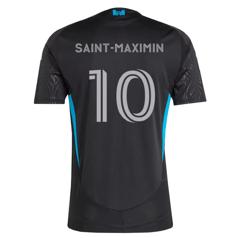 Danxen Pánské Allan Saint-Maximin #10 Černá Bílá Nebesky Modrá Daleko Hráčské Dresy 2026/27 Dres