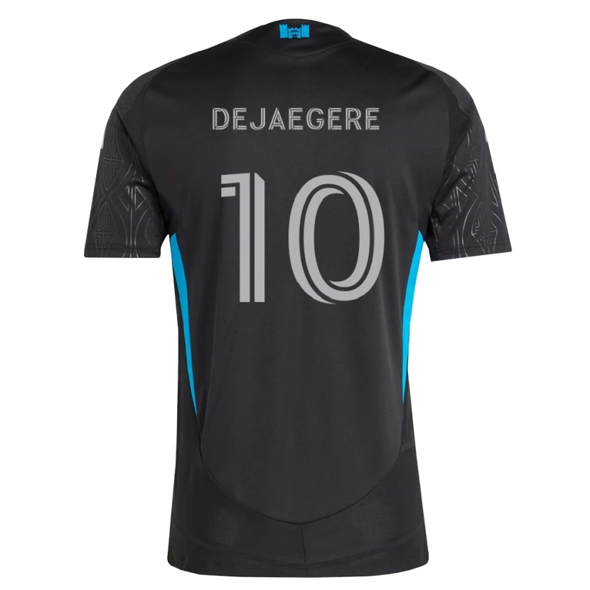 Danxen Pánské Brecht Dejaegere #10 Černá Bílá Nebesky Modrá Daleko Hráčské Dresy 2026/27 Dres
