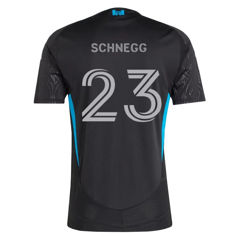 Danxen Pánské David Schnegg #23 Černá Bílá Nebesky Modrá Daleko Hráčské Dresy 2026/27 Dres