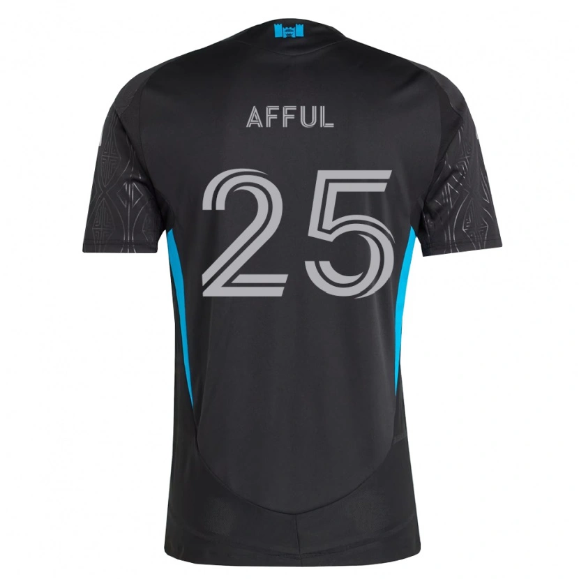 Danxen Pánské Harrison Afful #25 Černá Bílá Nebesky Modrá Daleko Hráčské Dresy 2026/27 Dres