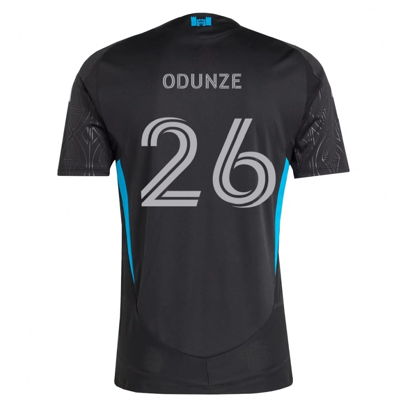 Danxen Pánské Chituru Odunze #26 Černá Bílá Nebesky Modrá Daleko Hráčské Dresy 2026/27 Dres