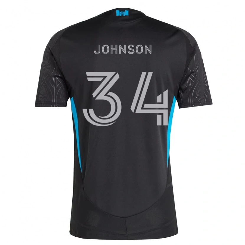 Danxen Pánské Andrew Johnson #34 Černá Bílá Nebesky Modrá Daleko Hráčské Dresy 2026/27 Dres