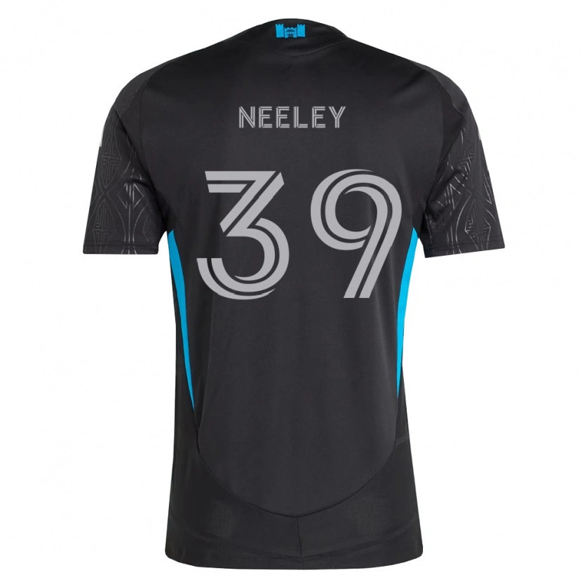 Danxen Pánské Jack Neeley #39 Černá Bílá Nebesky Modrá Daleko Hráčské Dresy 2026/27 Dres