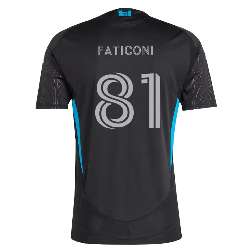 Danxen Pánské Trey Faticoni #81 Černá Bílá Nebesky Modrá Daleko Hráčské Dresy 2026/27 Dres
