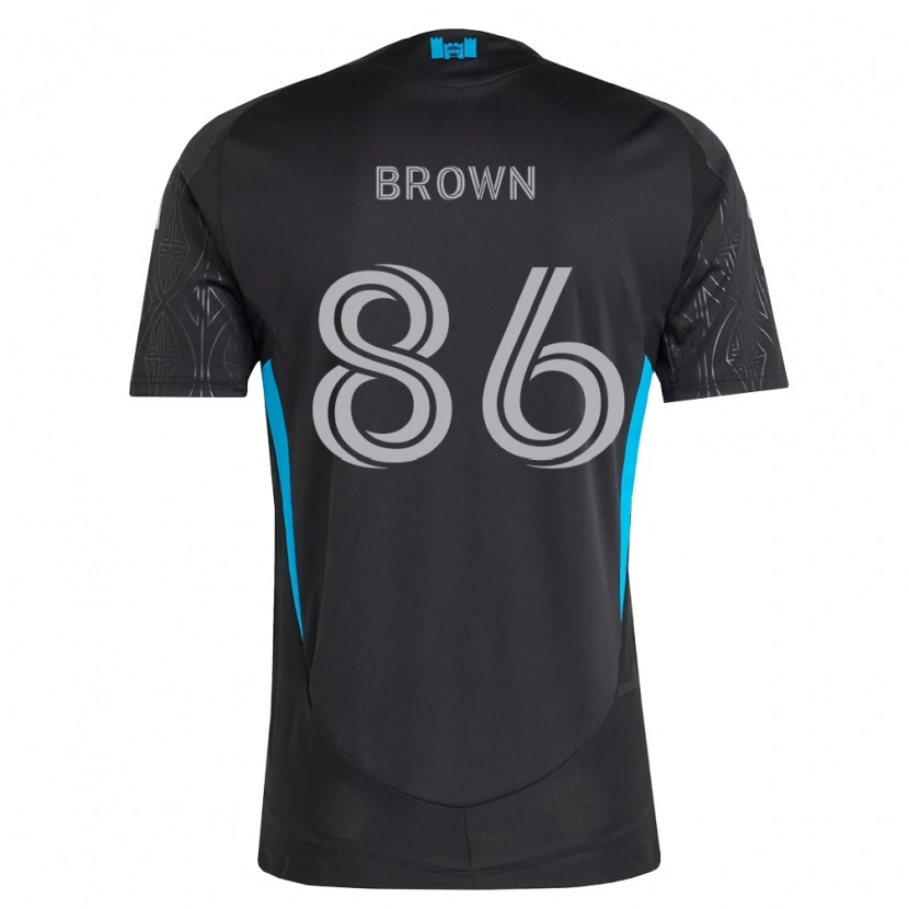 Danxen Pánské Daniel Brown #86 Černá Bílá Nebesky Modrá Daleko Hráčské Dresy 2026/27 Dres