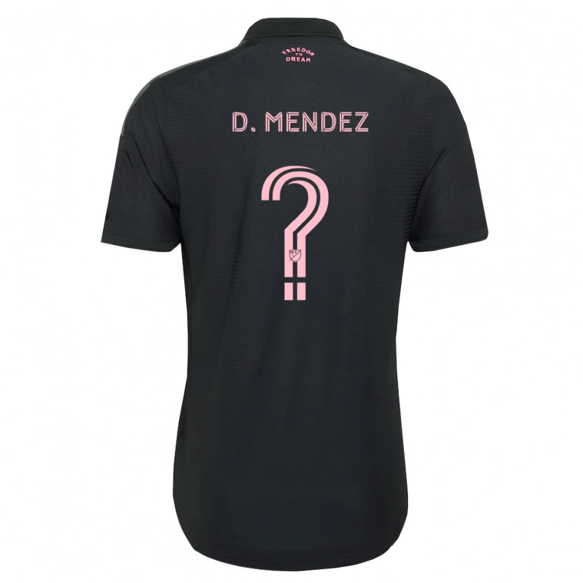 Danxen Pánské Dylan Mendez #0 Růžová Černá Bílá Daleko Hráčské Dresy 2026/27 Dres
