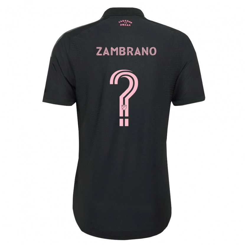 Danxen Pánské Matteo Zambrano #0 Růžová Černá Bílá Daleko Hráčské Dresy 2026/27 Dres