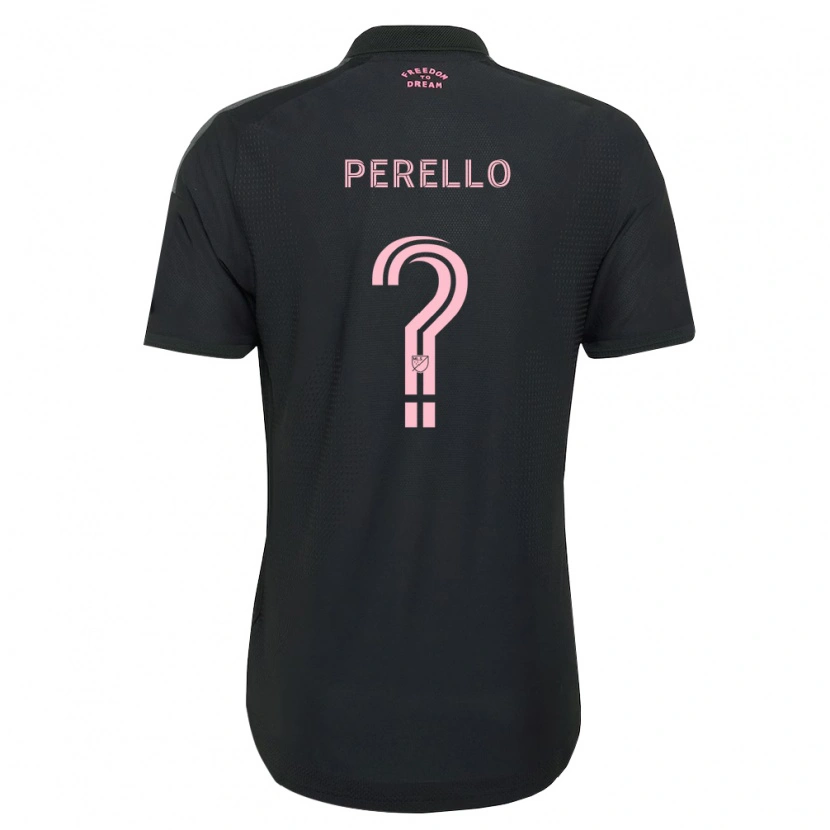 Danxen Pánské Sergio Perello #0 Růžová Černá Bílá Daleko Hráčské Dresy 2026/27 Dres
