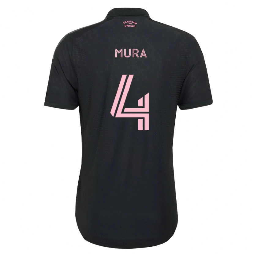 Danxen Pánské Facundo Mura #4 Růžová Černá Bílá Daleko Hráčské Dresy 2026/27 Dres