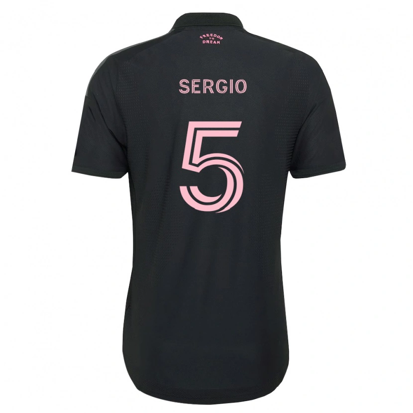 Danxen Pánské Sergio Busquets #5 Růžová Černá Bílá Daleko Hráčské Dresy 2026/27 Dres