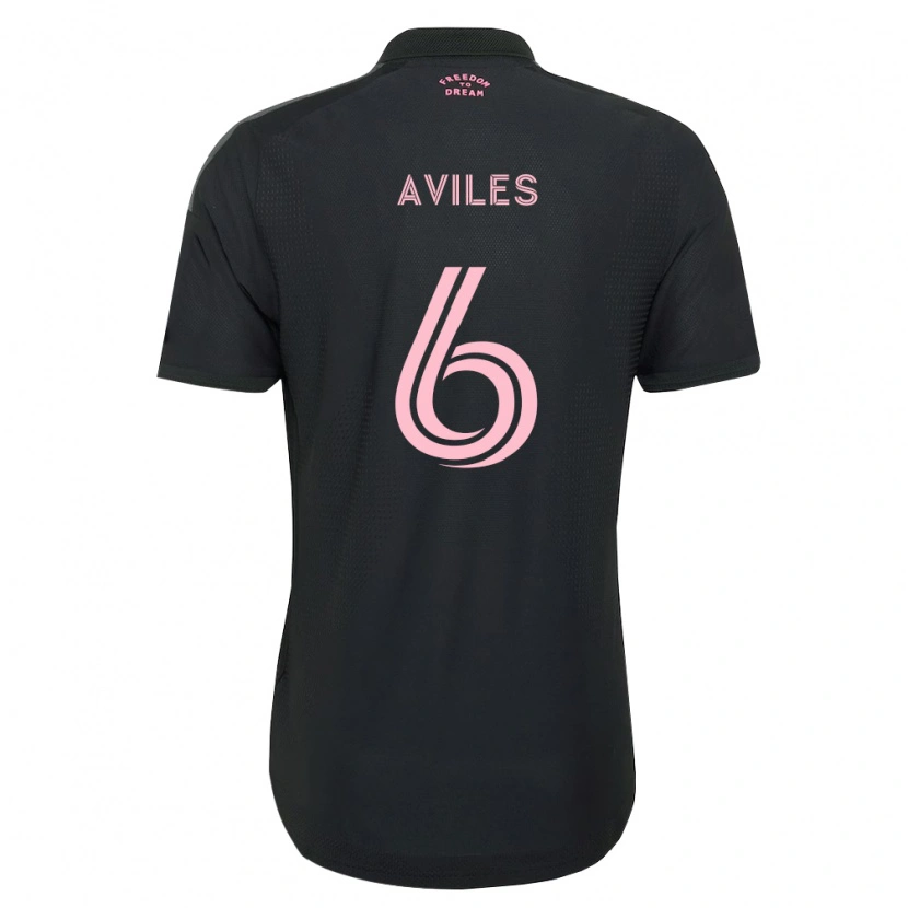 Danxen Pánské Tomás Avilés #6 Růžová Černá Bílá Daleko Hráčské Dresy 2026/27 Dres