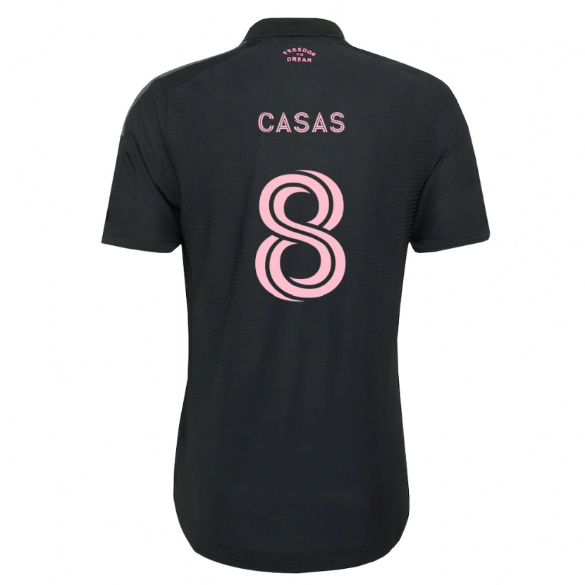 Danxen Pánské Pep Casas #8 Růžová Černá Bílá Daleko Hráčské Dresy 2026/27 Dres