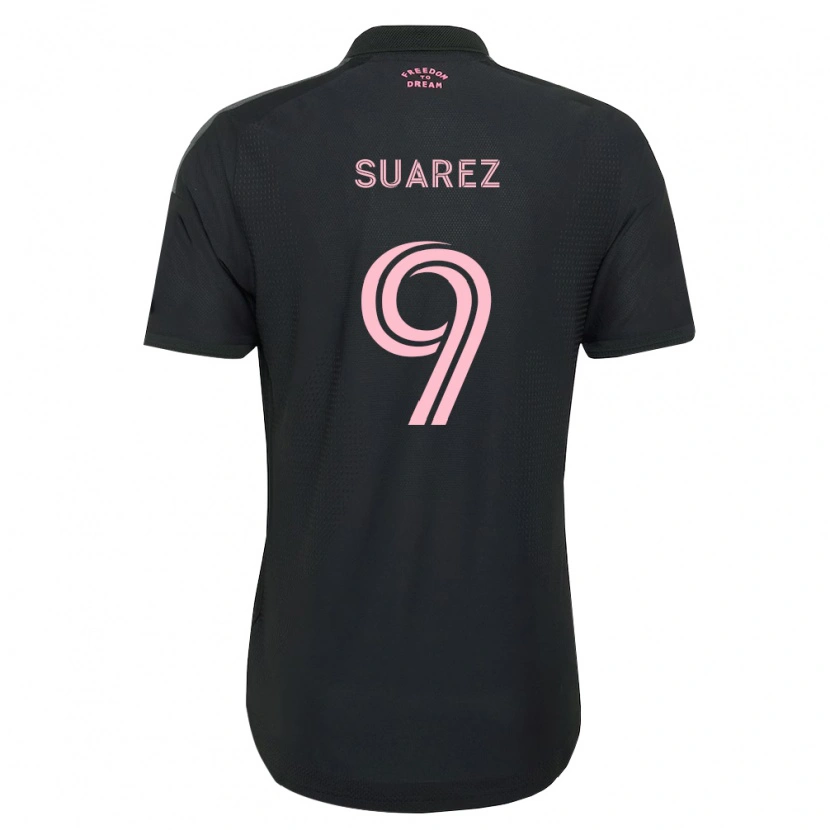 Danxen Pánské Luis Suárez #9 Růžová Černá Bílá Daleko Hráčské Dresy 2026/27 Dres