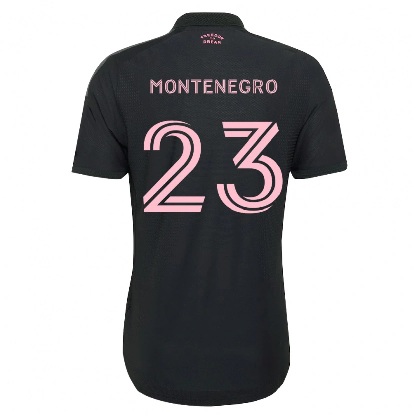 Danxen Pánské Ricardo Montenegro #23 Růžová Černá Bílá Daleko Hráčské Dresy 2026/27 Dres