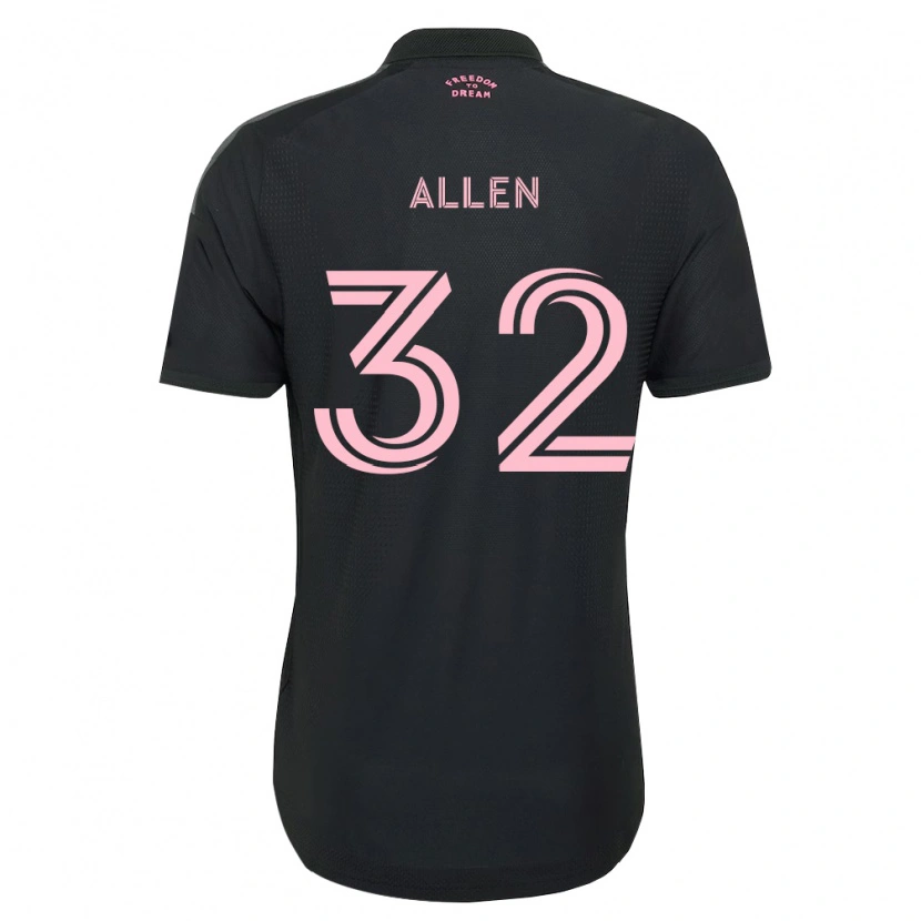 Danxen Pánské Noah Allen #32 Růžová Černá Bílá Daleko Hráčské Dresy 2026/27 Dres