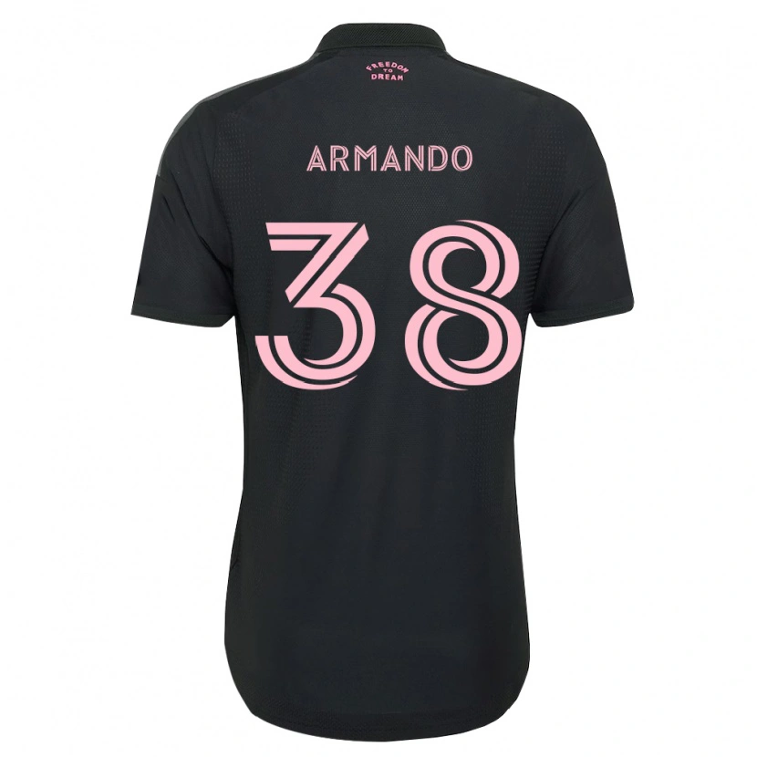 Danxen Pánské Máximo Armando #38 Růžová Černá Bílá Daleko Hráčské Dresy 2026/27 Dres