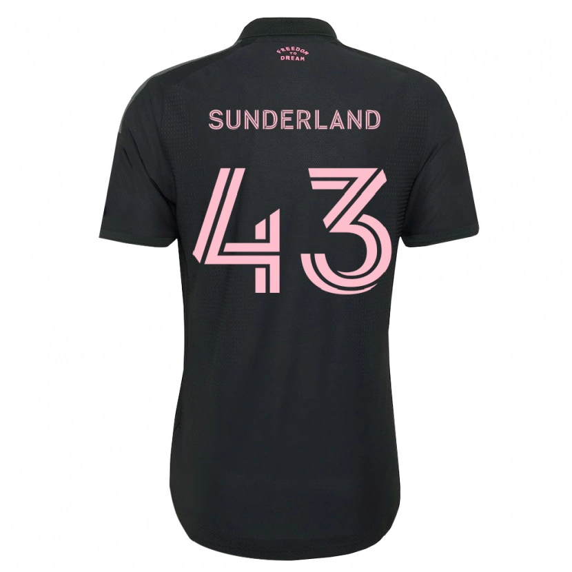 Danxen Pánské Lawson Sunderland #43 Růžová Černá Bílá Daleko Hráčské Dresy 2026/27 Dres