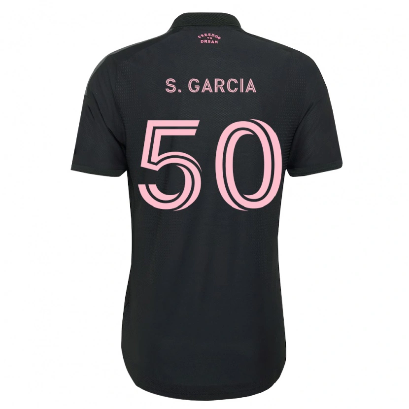 Danxen Pánské Santiago Garcia #50 Růžová Černá Bílá Daleko Hráčské Dresy 2026/27 Dres