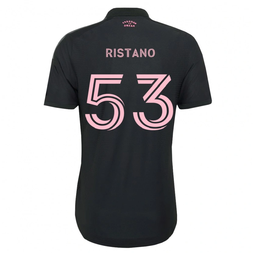 Danxen Pánské Alejo Ristano #53 Růžová Černá Bílá Daleko Hráčské Dresy 2026/27 Dres
